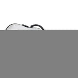 GEWA Viola Case, Air 2.0, Shaped, White/Black, High Gloss w/Subway Handle