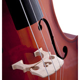 D'Luca Meister Student Cello Package 1/16 Size w/Stand, Bag, Tuner, Rosin & Bow