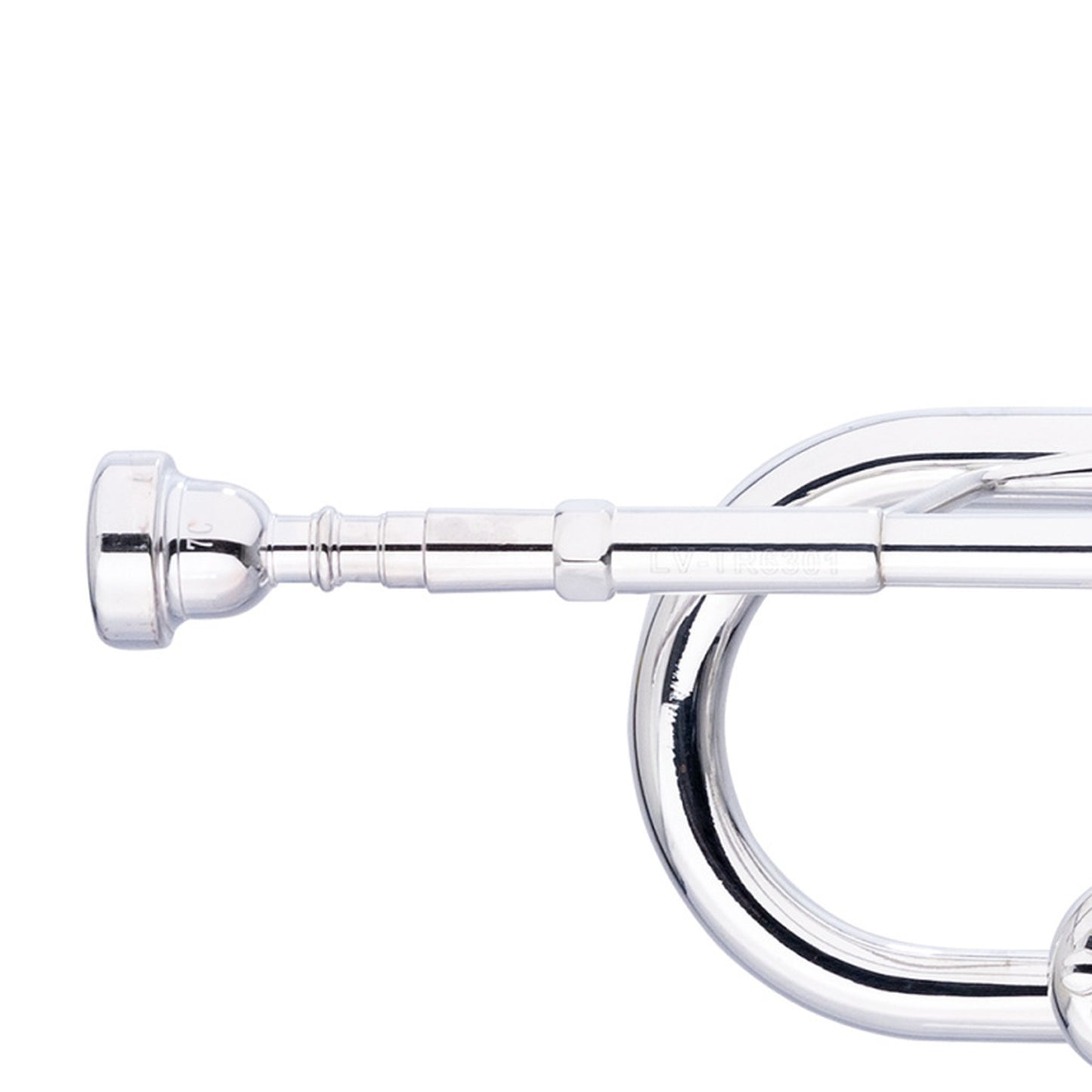 Stagg Levante Bb Trumpet, Bell And Leadpipe Silver Plated Finish