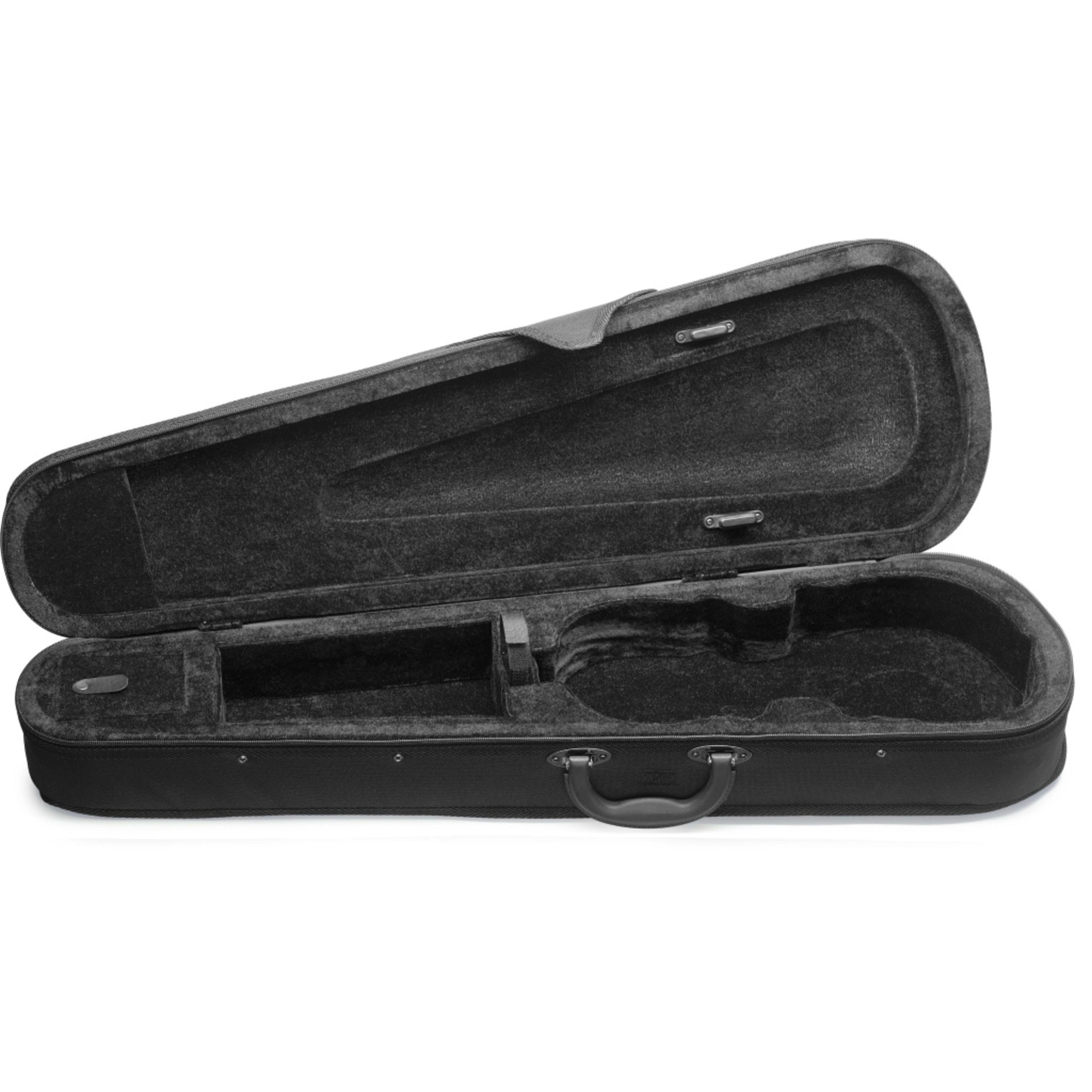 Stagg 4/4 Electric Violin Set With Black, Soft Case And Headphones