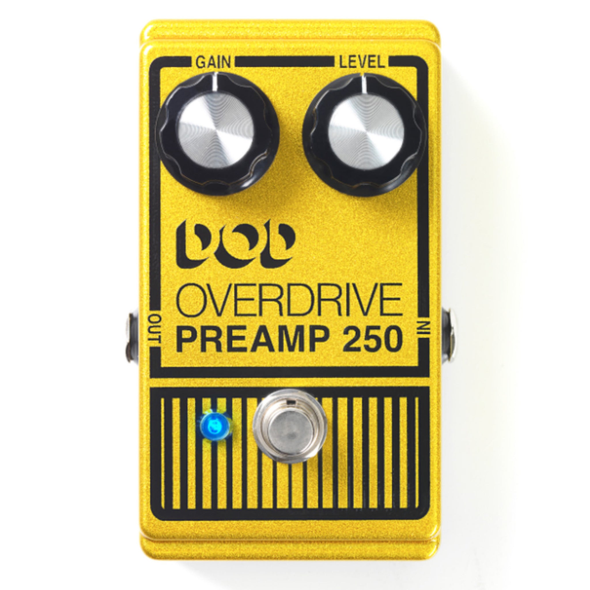 Digitech DOD Overdrive Preamp 250 True Bypass and 9V