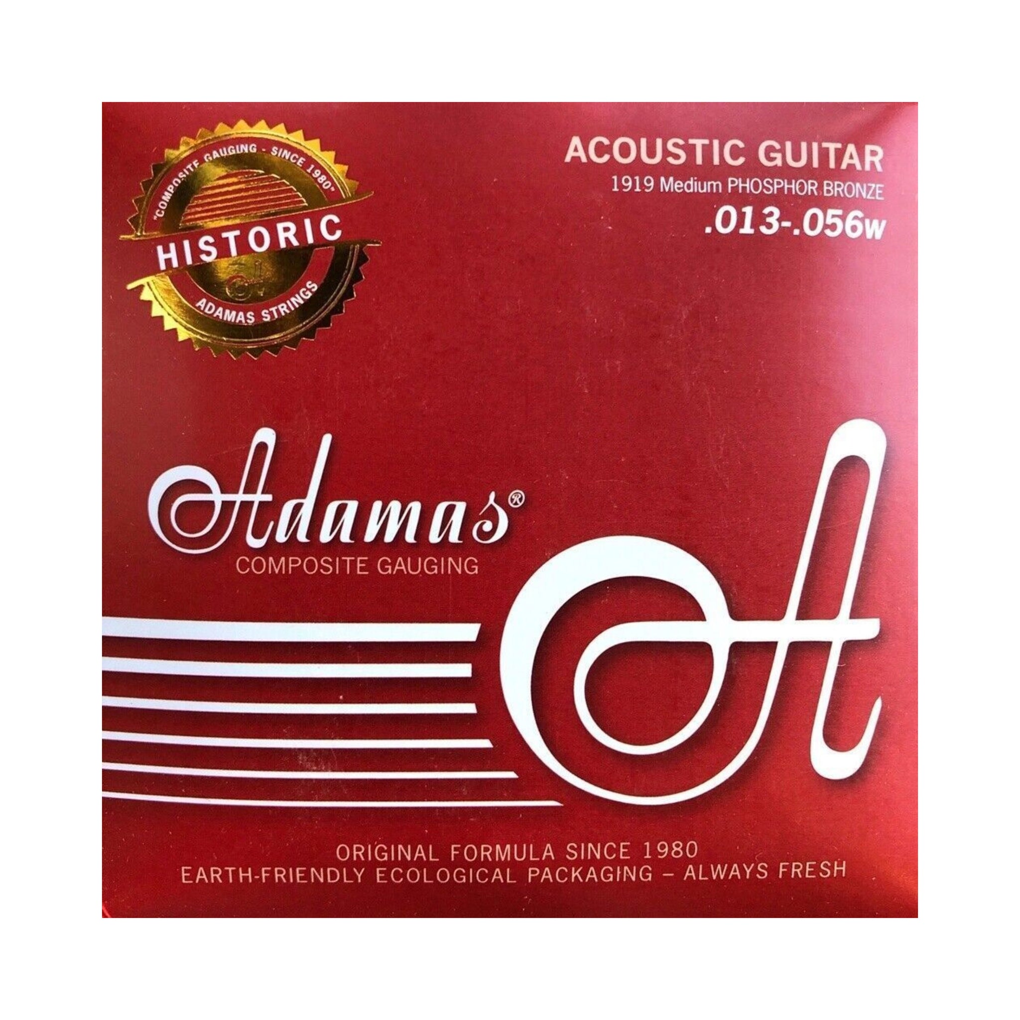 Adamas Acoustic Guitar Strings Medium .013-.056