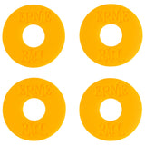 Ernie Ball Strap Blocks - Orange - 4 Pack