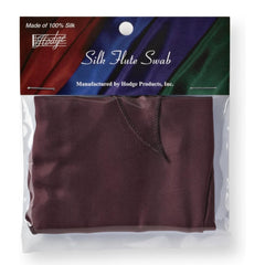 Hodge Silk Swab, Flute, Burgundy