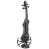 GEWA Novita 3.0 Electric Violin, Black, With Universal Shoulder Rest Adapter