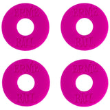 Ernie Ball Strap Blocks - Purple - 4 Pack