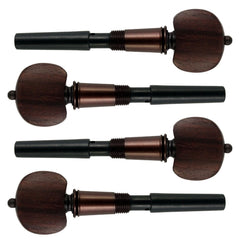 Knilling Perfection Pegs, 4/4 Violin Set, Hill Style Rosewood, 7.8mm