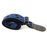 Ovation Guitar Nylon Strap Signature Leaf Regal Blue