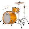Ludwig NeuSonic Pro Beat 3-piece Acoustic Drum Set Shell Pack Satin Golden