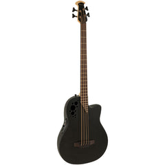 Ovation MOD TX 4-String Acoustic Electric Bass Guitar, Textured Black