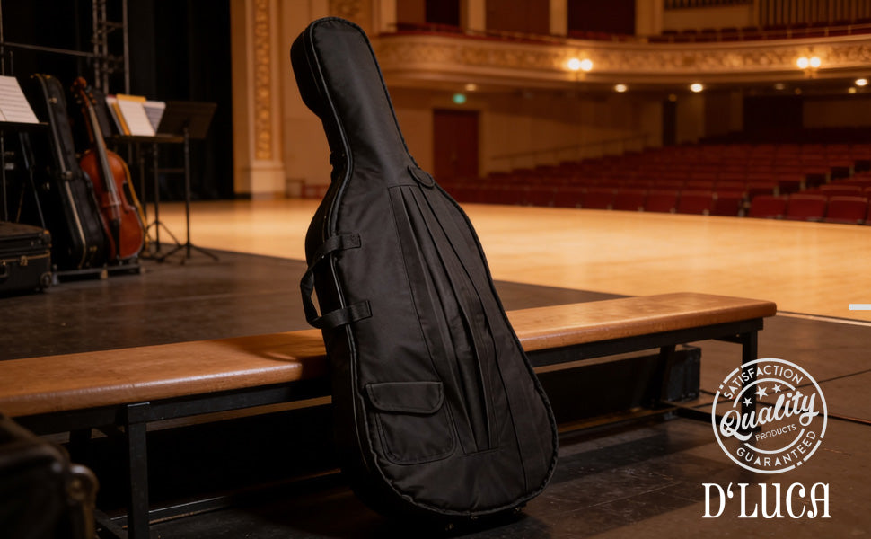 D’Luca Padded Cello Gig Bag 4/4