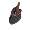 Ovation Celebrity Elite Mid Depth, Acoustic Electric Guitar, Black