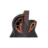 Ovation Celebrity Elite Mid Depth, Acoustic Electric Guitar, Black