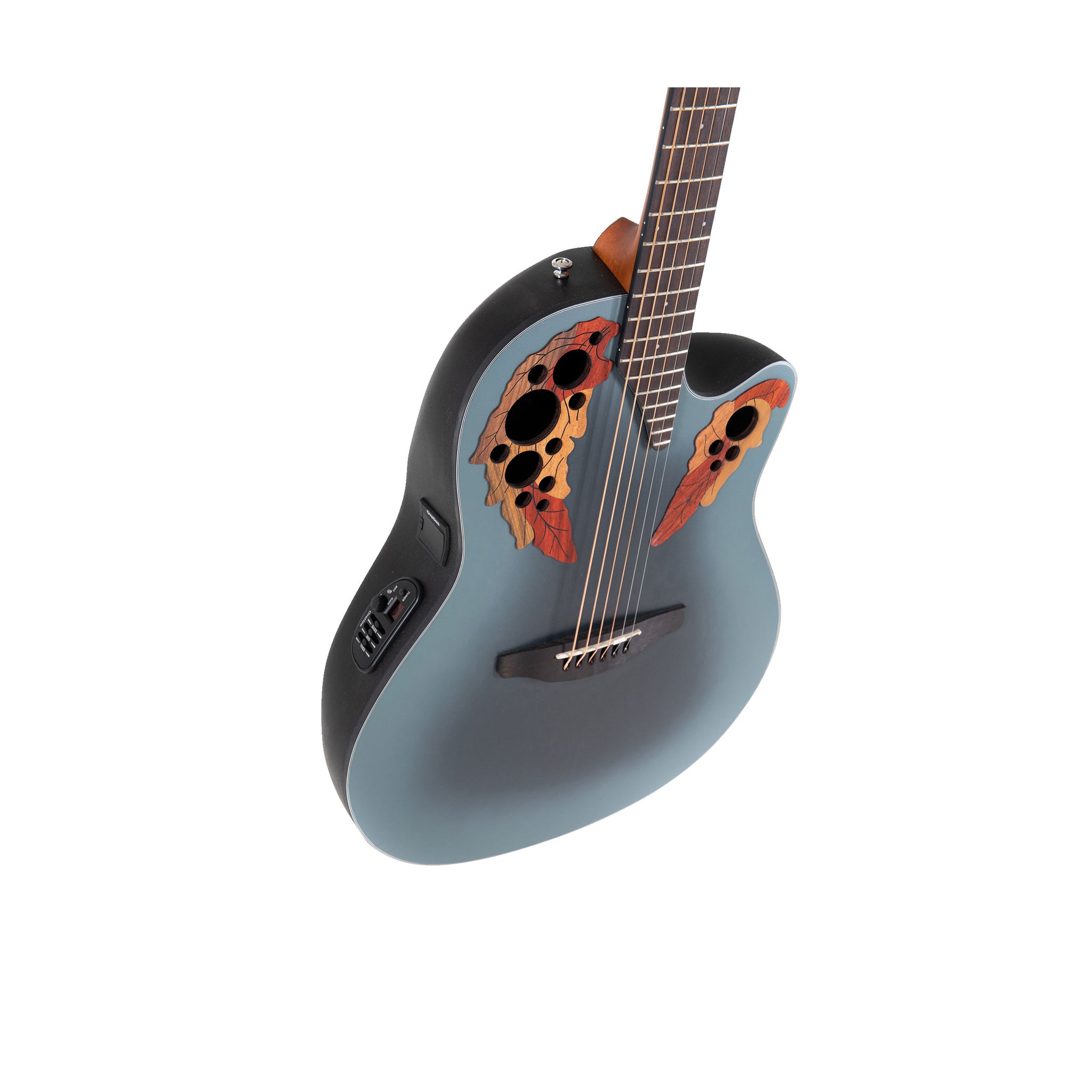 Ovation Celebrity Elite Mid Depth, Acoustic Electric Guitar, Reverse Blue Burst
