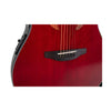 Ovation Celebrity Elite Mid Depth, Acoustic Electric Guitar, Ruby Red