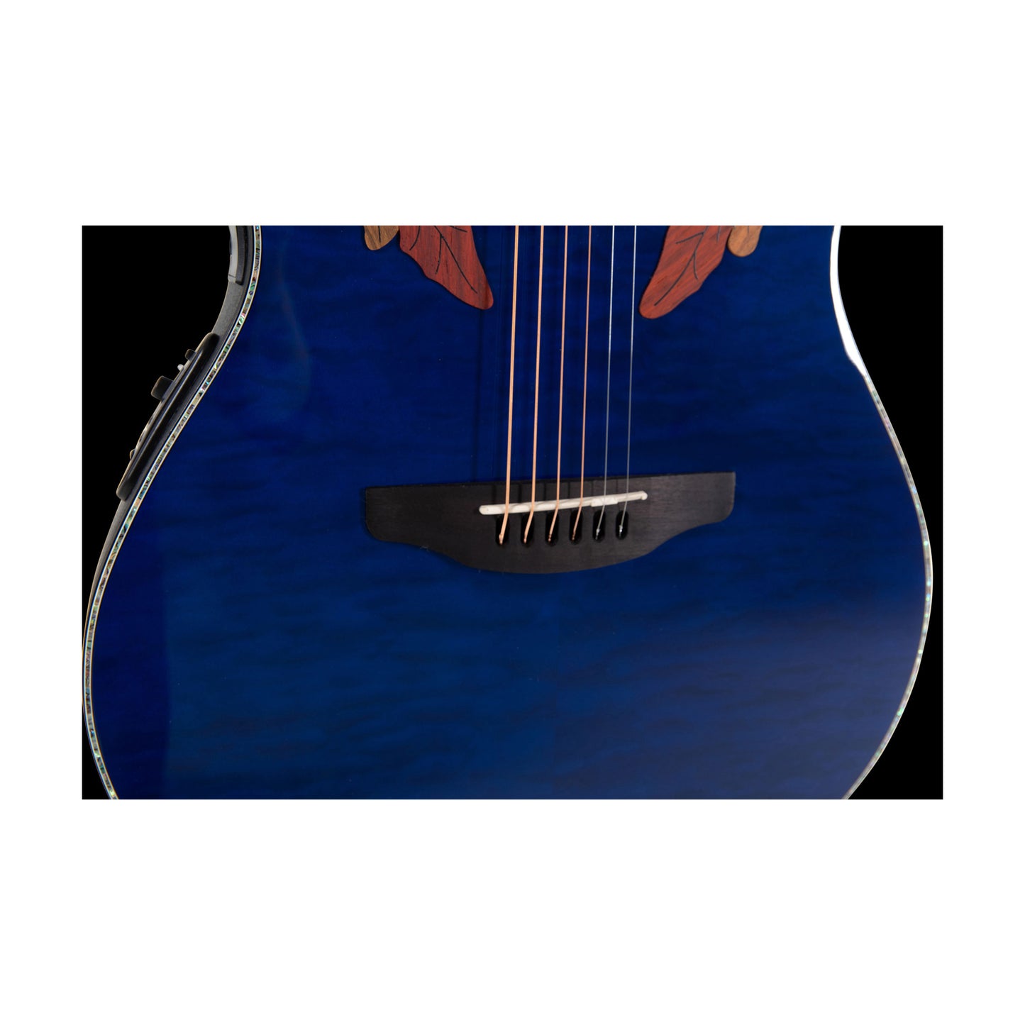Ovation Celebrity Elite Exotic, Acoustic Electric Gruitar Caribbean Blue