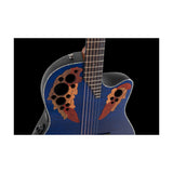 Ovation Celebrity Elite Exotic, Acoustic Electric Gruitar Caribbean Blue