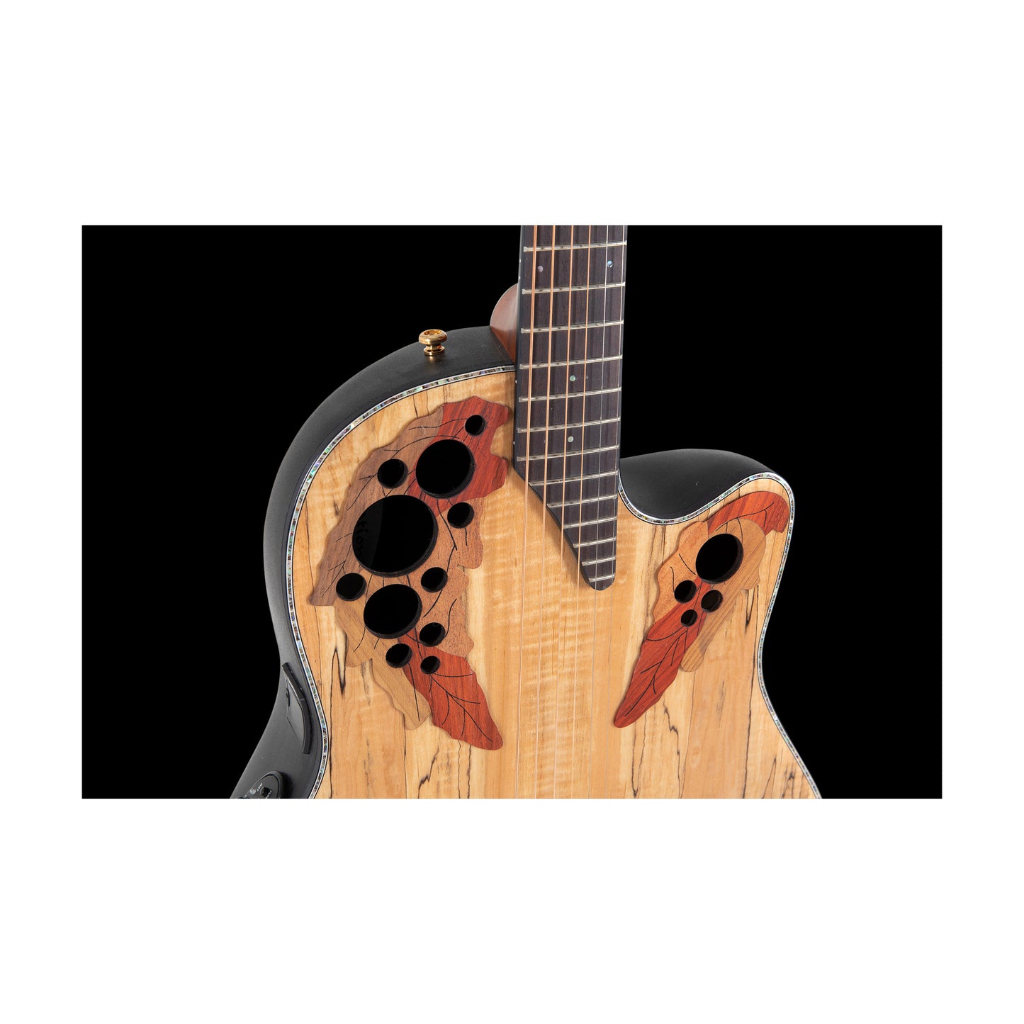 Ovation Celebrity Elite Exotic, Acoustic Electric Guitar, Spalted Maple