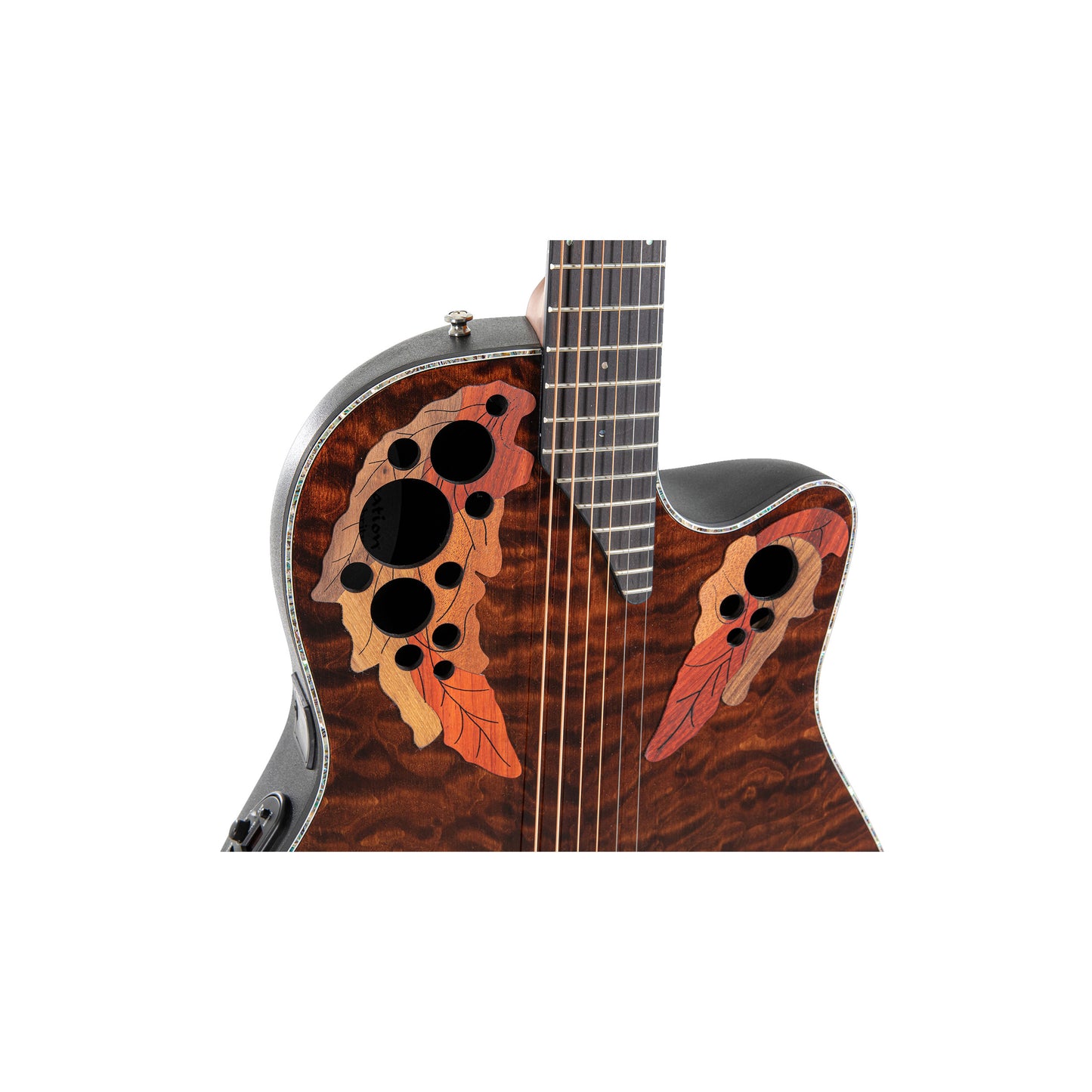 Ovation Celebrity Elite Exotic, Acoustic Electric Guitar, Dark Tiger Eye
