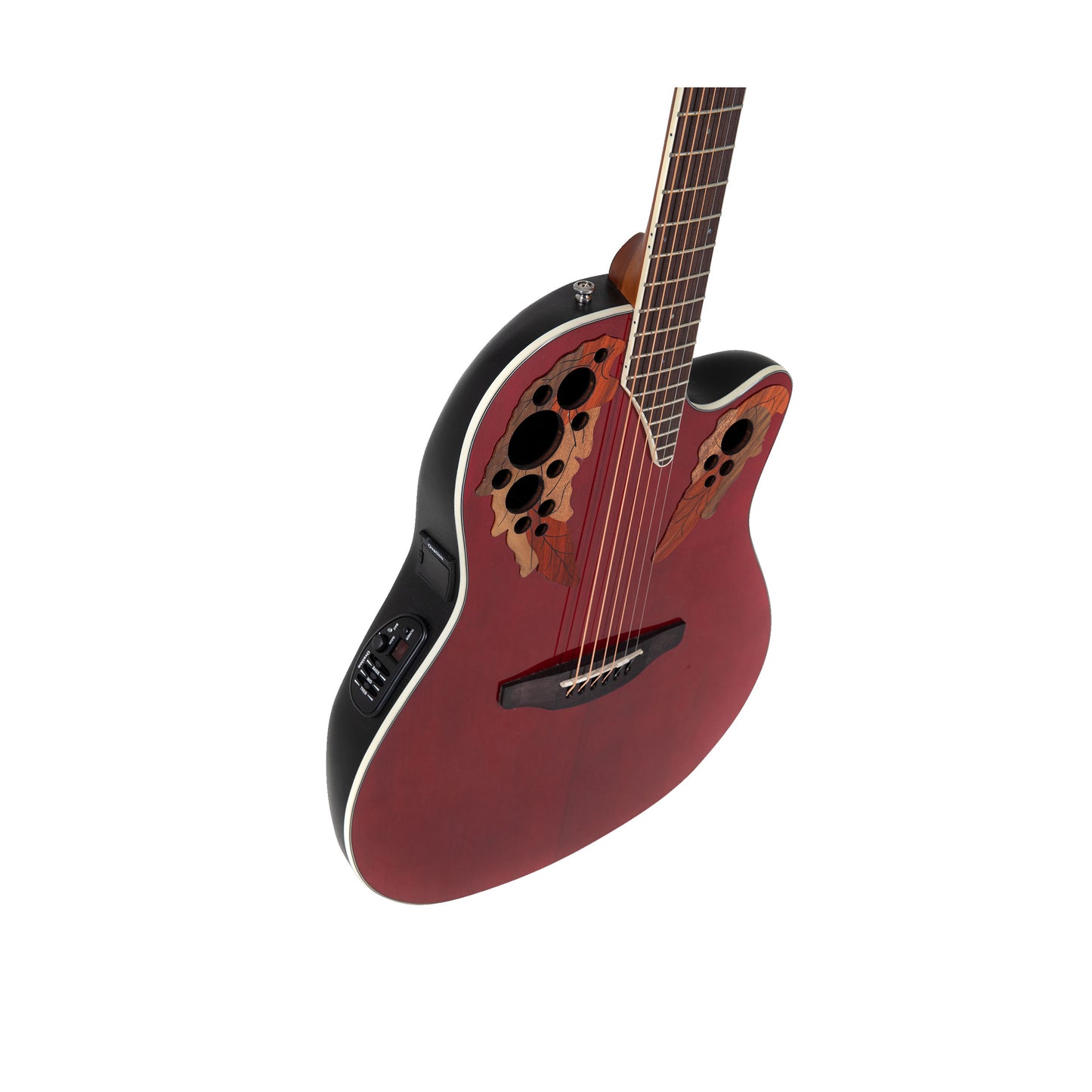 Ovation Celebrity Elite Super Shallow, Acoustic Electric Guitar, Ruby Red