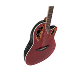 Ovation Celebrity Elite Super Shallow, Acoustic Electric Guitar, Ruby Red