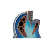 Ovation Celebrity Elite Shallow, Acoustic Electric Guitar, Blue/Natural Burst