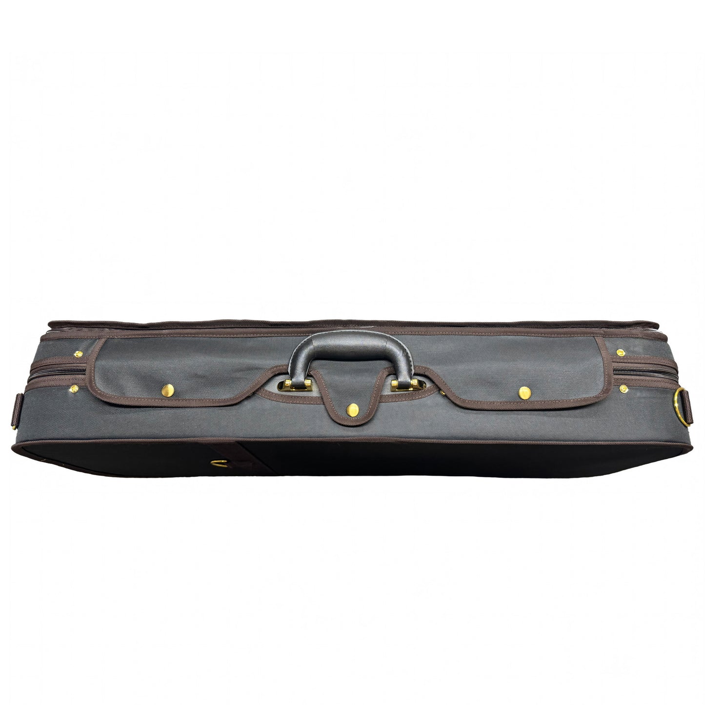 D’Luca Pro Series CP04M Double Violin Case Black-Burgundy