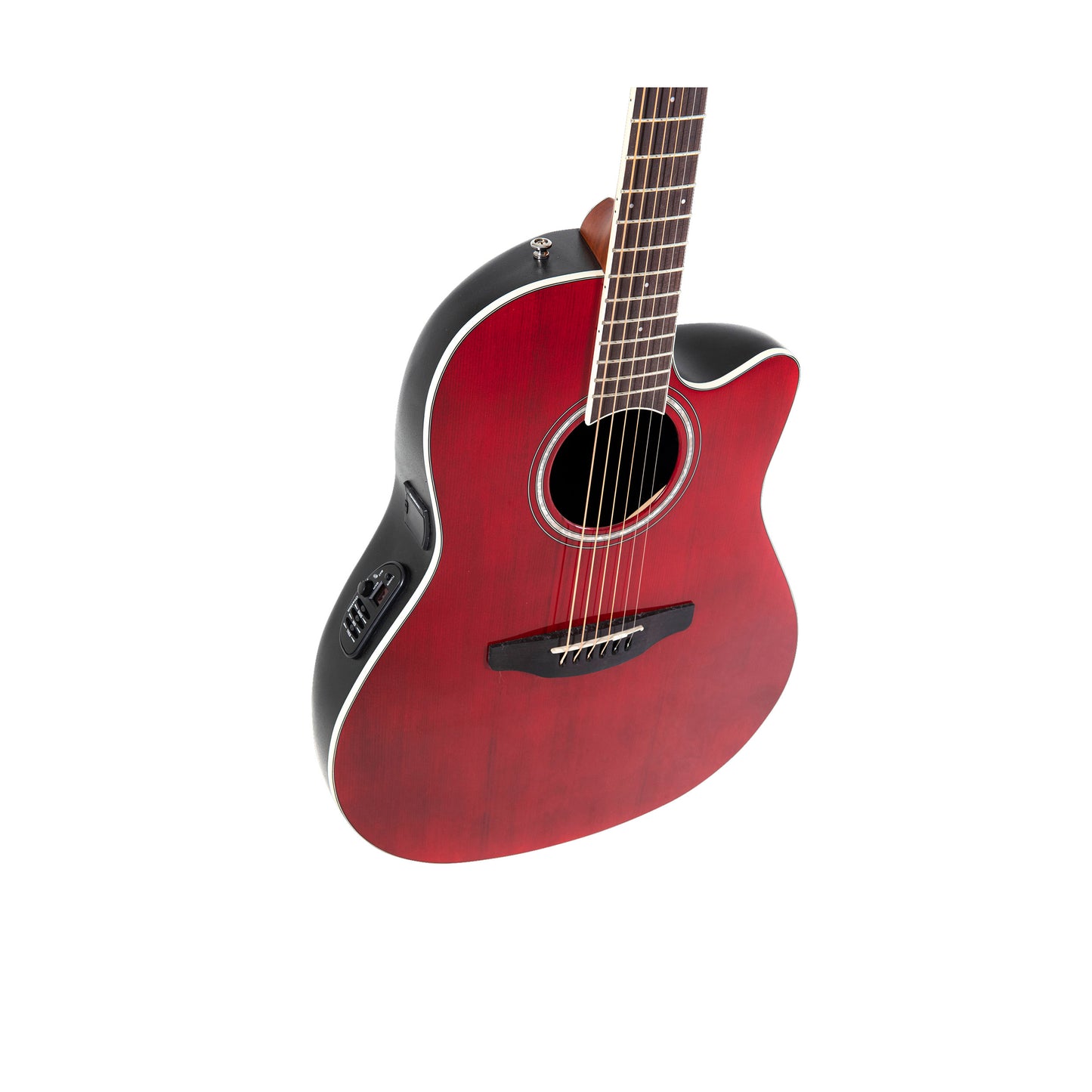Ovation Celebrity Standard, Acoustic Electric Guitar, Ruby Red