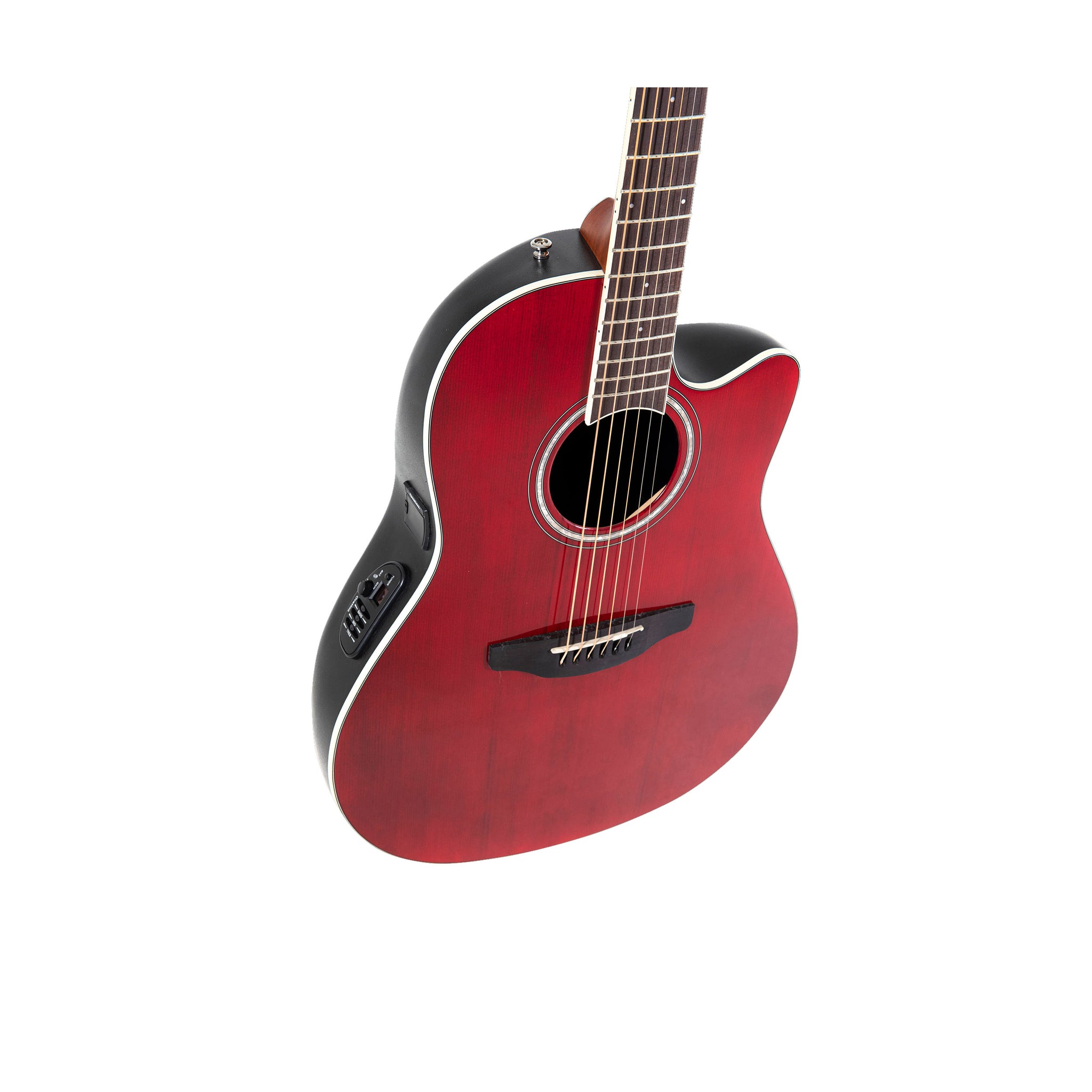 Ovation Celebrity Standard, Acoustic Electric Guitar, Ruby Red