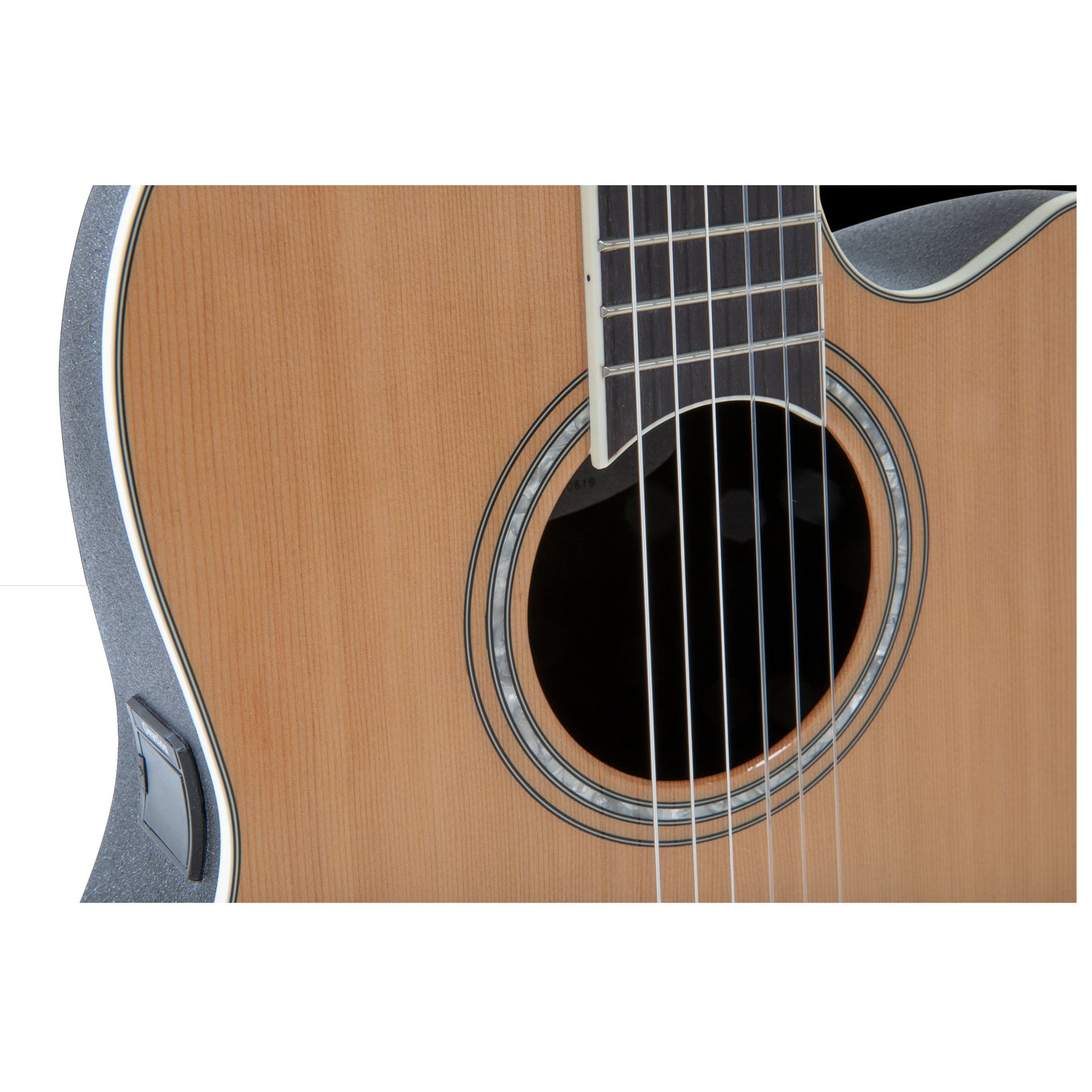 Ovation Celebrity Standard, Classical Acoustic Electric Guitar, Natural Cedar