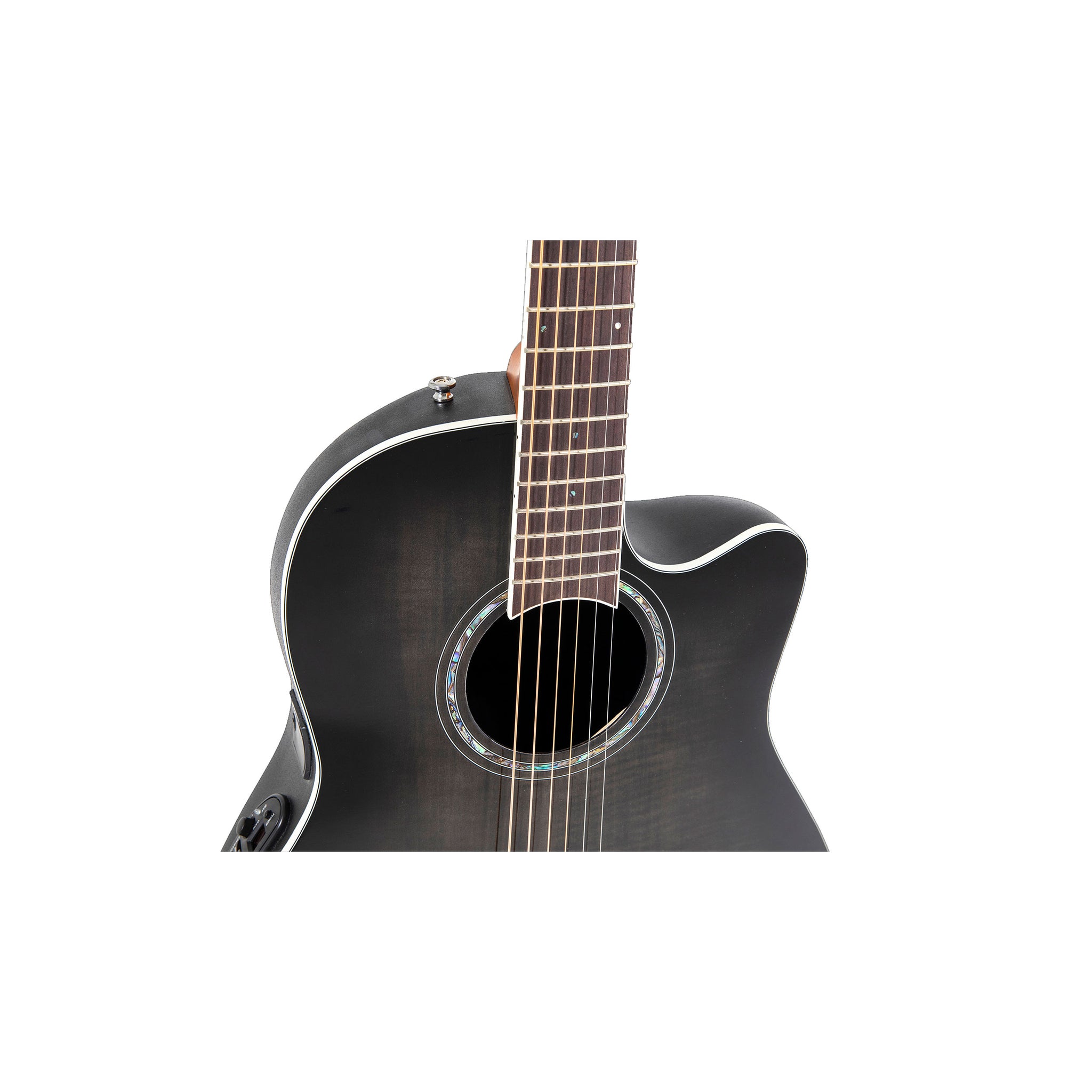 Ovation Celebrity Standard Exotic, Acoustic Electric Guitar, Transparent Black