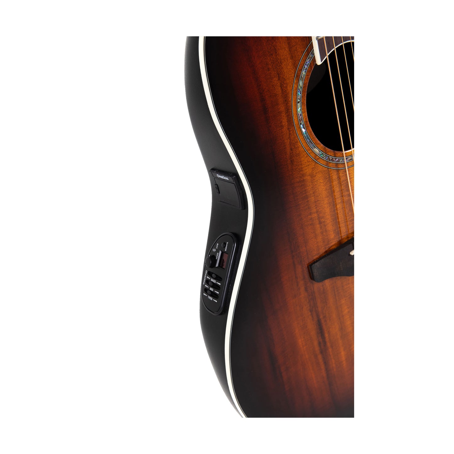 Ovation Celebrity Standard Exotic Acoustic Electric Guitar, Koa Burst