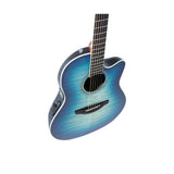 Ovation Celebrity Shallow, Acoustic Electric Guitar Blue/Natural Burst