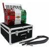 D'Luca Grand Piano Accordion 3 Switches 30 Keys 48 Bass with Case and Straps, Red, White, Green
