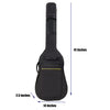 D'Luca Electric Full Size 40 Inches Guitar Gig Bag