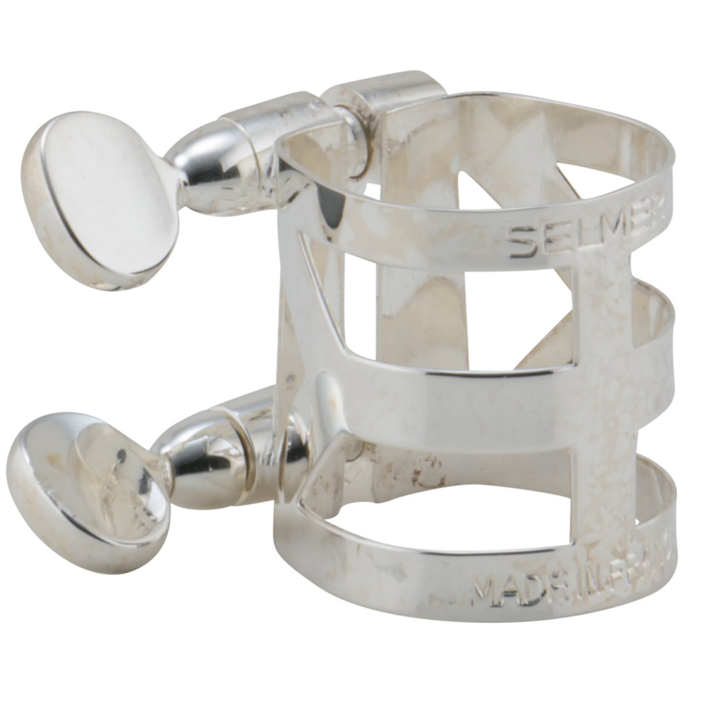 Selmer Paris M401LIG Soprano Saxophone Mouthpiece Ligature, Silver Plated