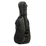 GEWA PURE Cello Gig-Bag, Classic CS25, 25mm padding, Wheels, 3/4, Black