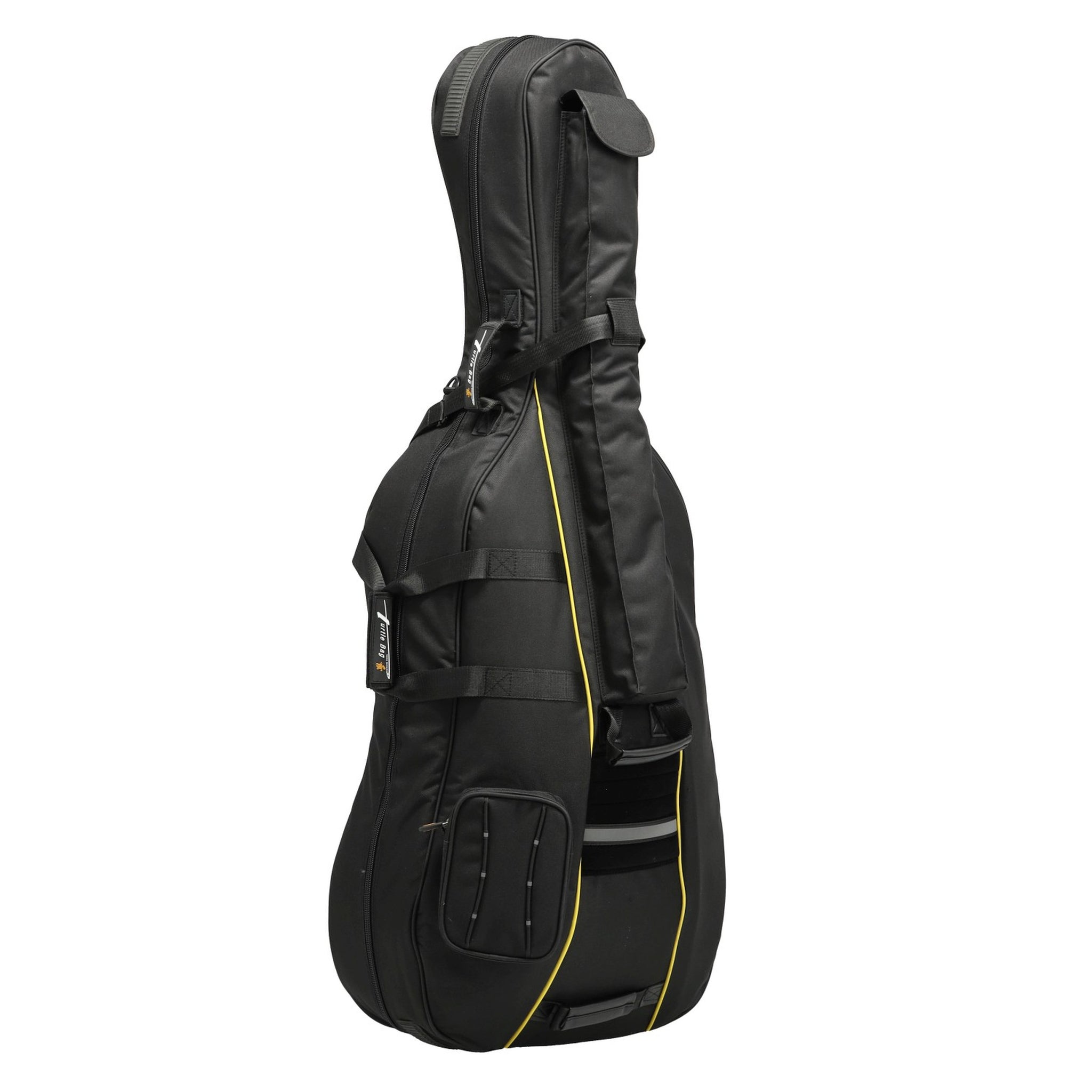 GEWA PURE Cello Gig-Bag, Classic CS25, 25mm padding, Wheels, 3/4, Black