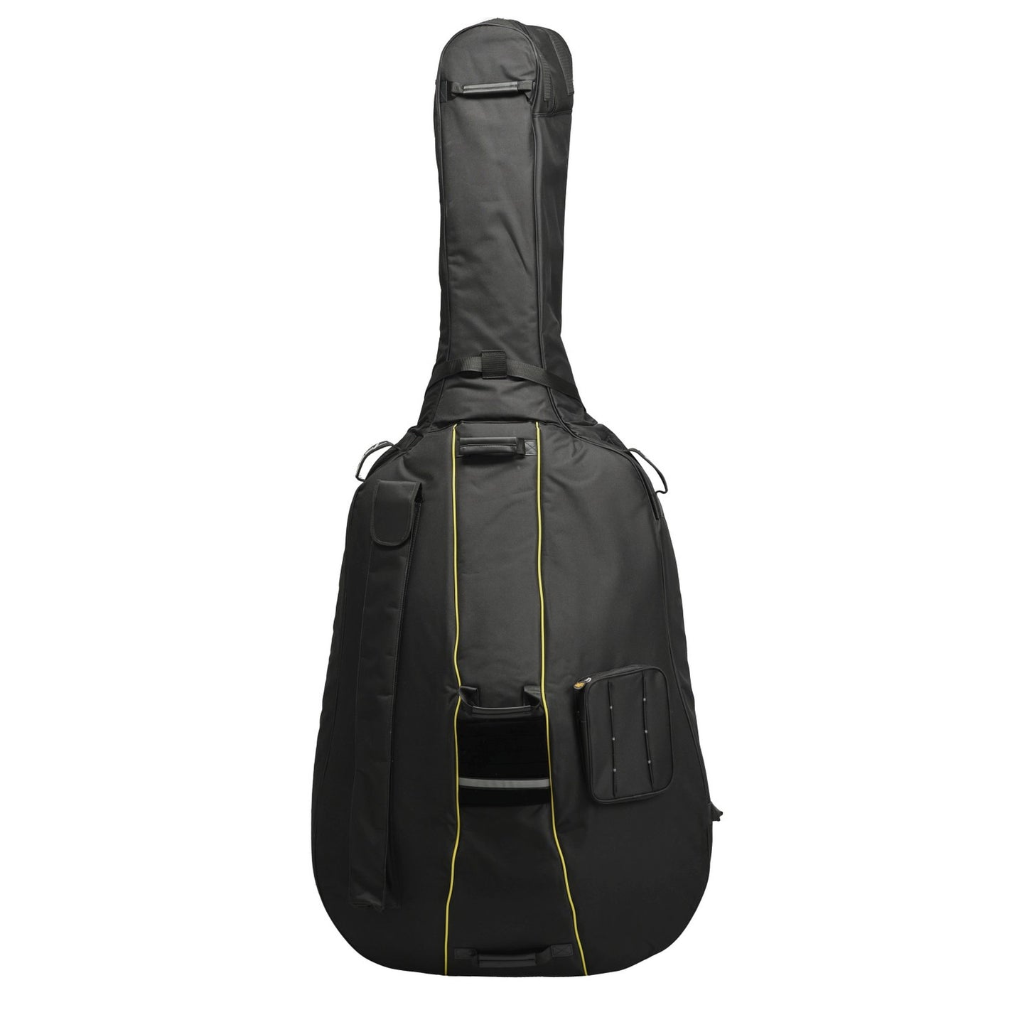 GEWA PURE Double Bass Gig-Bag, Classic BS25, 25mm padding, Wheels, 3/4, Black