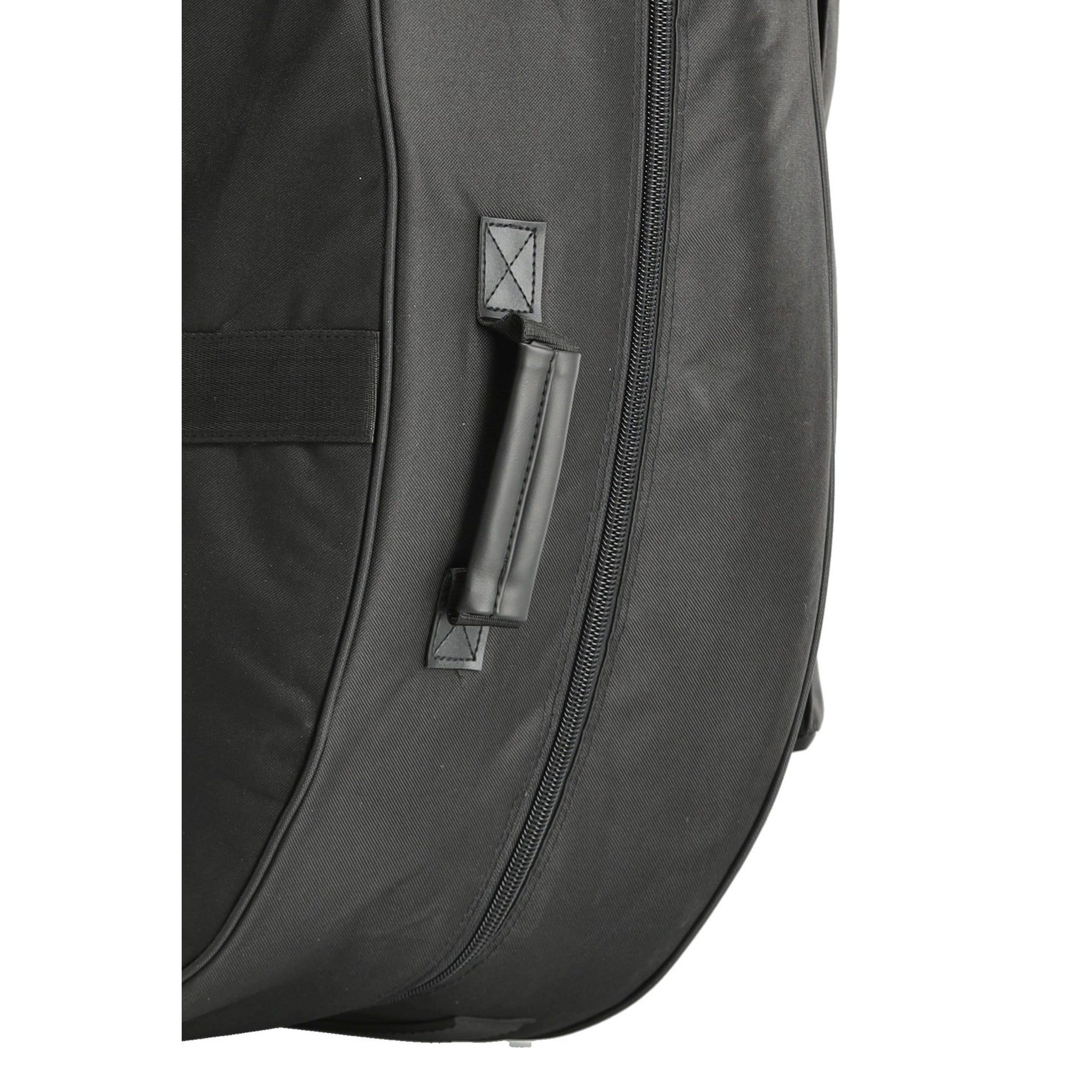 GEWA PURE Double Bass Gig-Bag, Classic BS25, 25mm padding, Wheels, 4/4, Black
