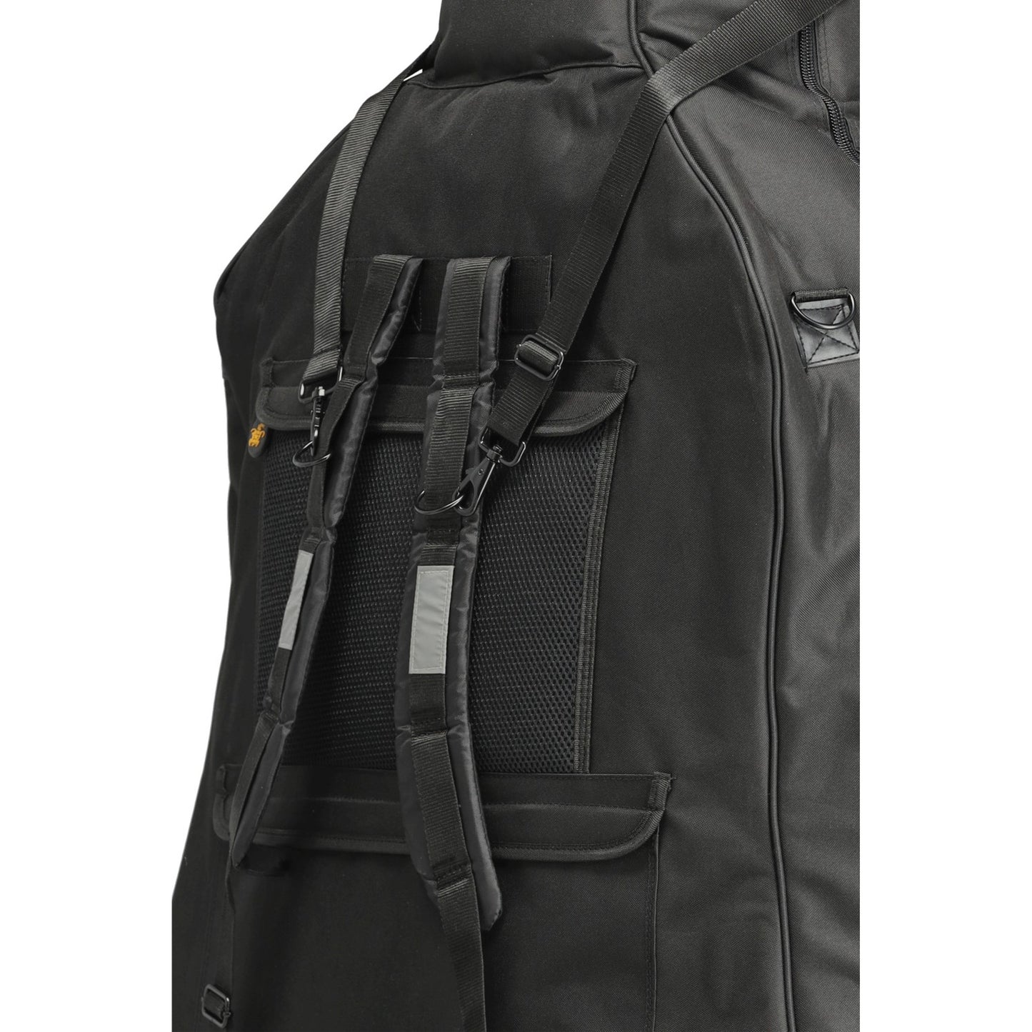 GEWA PURE Double Bass Gig-Bag, Classic BS25, 25mm padding, Wheels, 4/4, Black