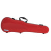 GEWA Violin Case, Air 1.7, Shaped, 4/4, Red/Black, High Gloss, w/Subway Handle