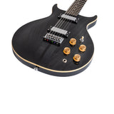 Washburn H12TB Wing Series Hawk 12-String Electric Guitar w/Gigbag. Trans Black