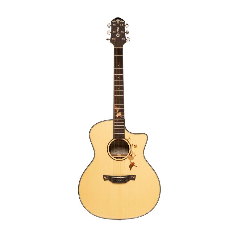Crafter Anniversary Mahogany Series, Grand Audit Acoustic-Electric Guitar Spruce