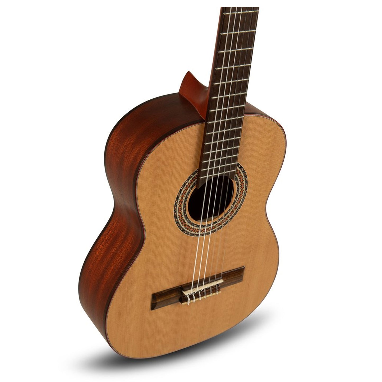 Manuel Rodriguez Classical Guitar Tradicion T-53, Red-Cedar/Mahogany 1/2 Size