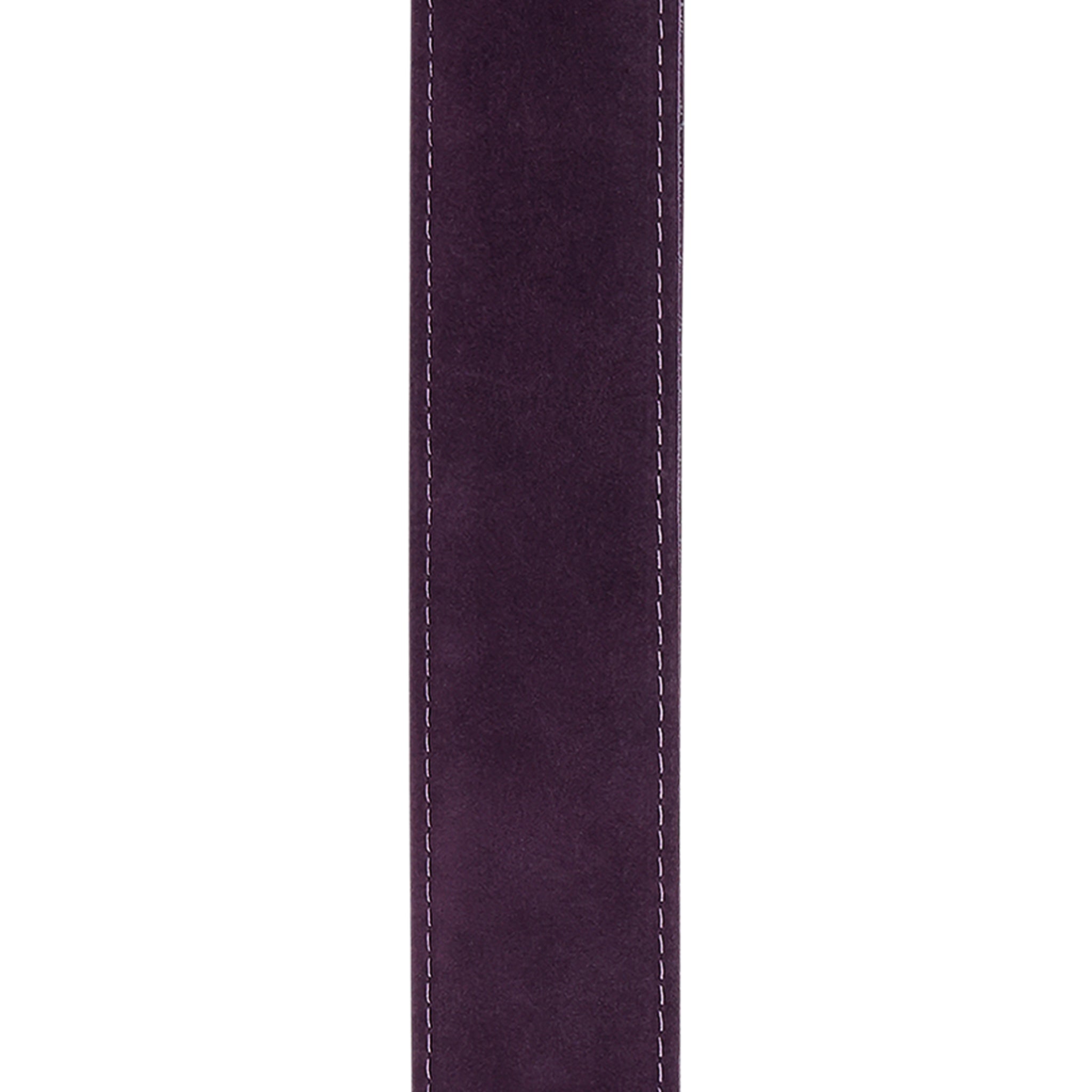 D'Addario Leather Guitar Strap, Purple
