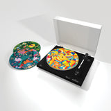 D'Addario Beatles Yellow Submarine Record Mat, Pepperland Woods
