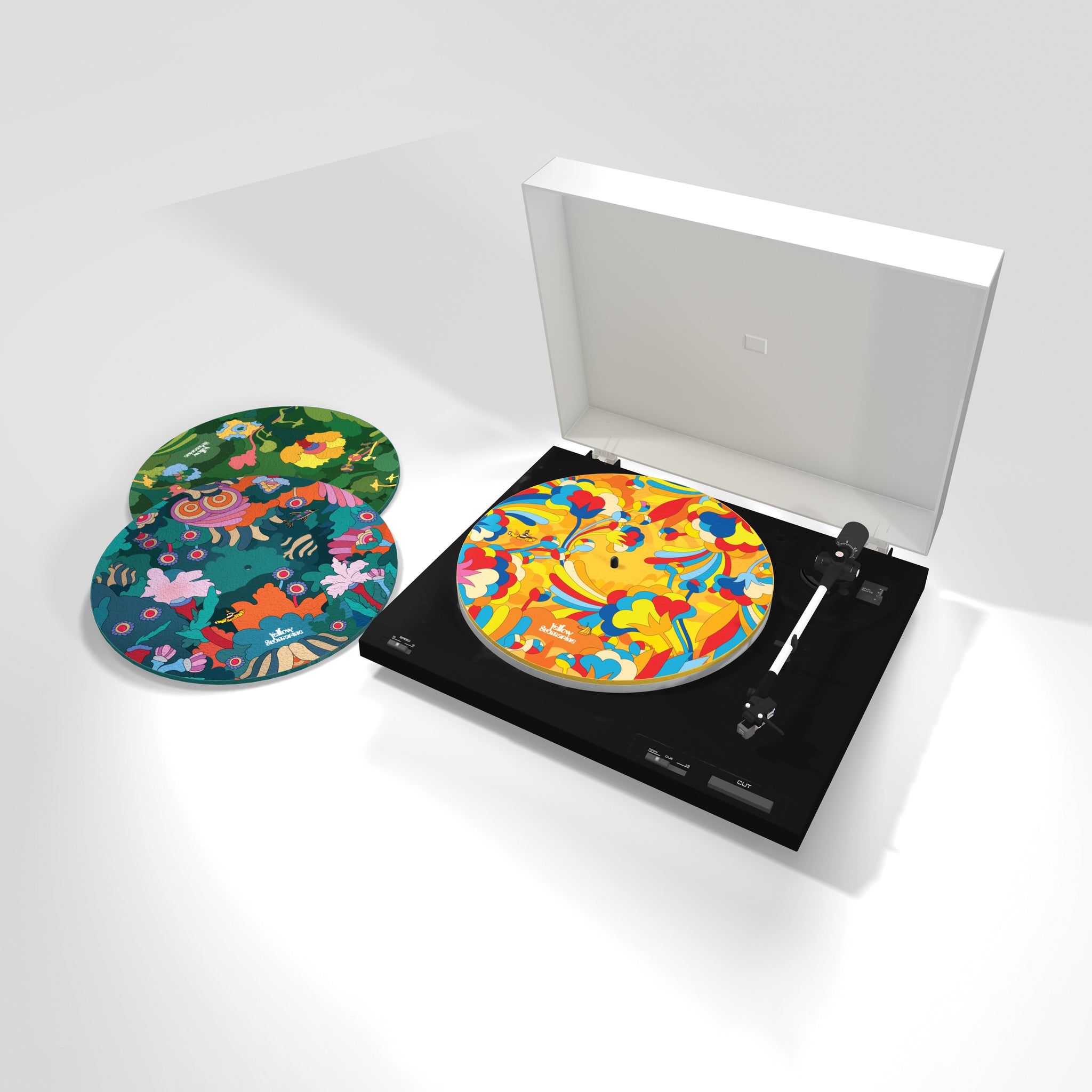D'Addario Beatles Yellow Submarine Record Mat, Pepperland Woods