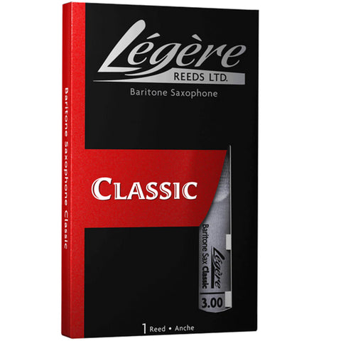 Legere Baritone Saxophone Classic Reed Strength 3