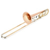 Blessing Tenor Trombone .547" Bore, Traditional Wrap, F Rotor, Rose Brass Bell